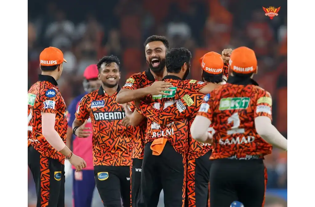 Sunrisers Thrilling Victory Over Rajasthan A Shocking Showdown