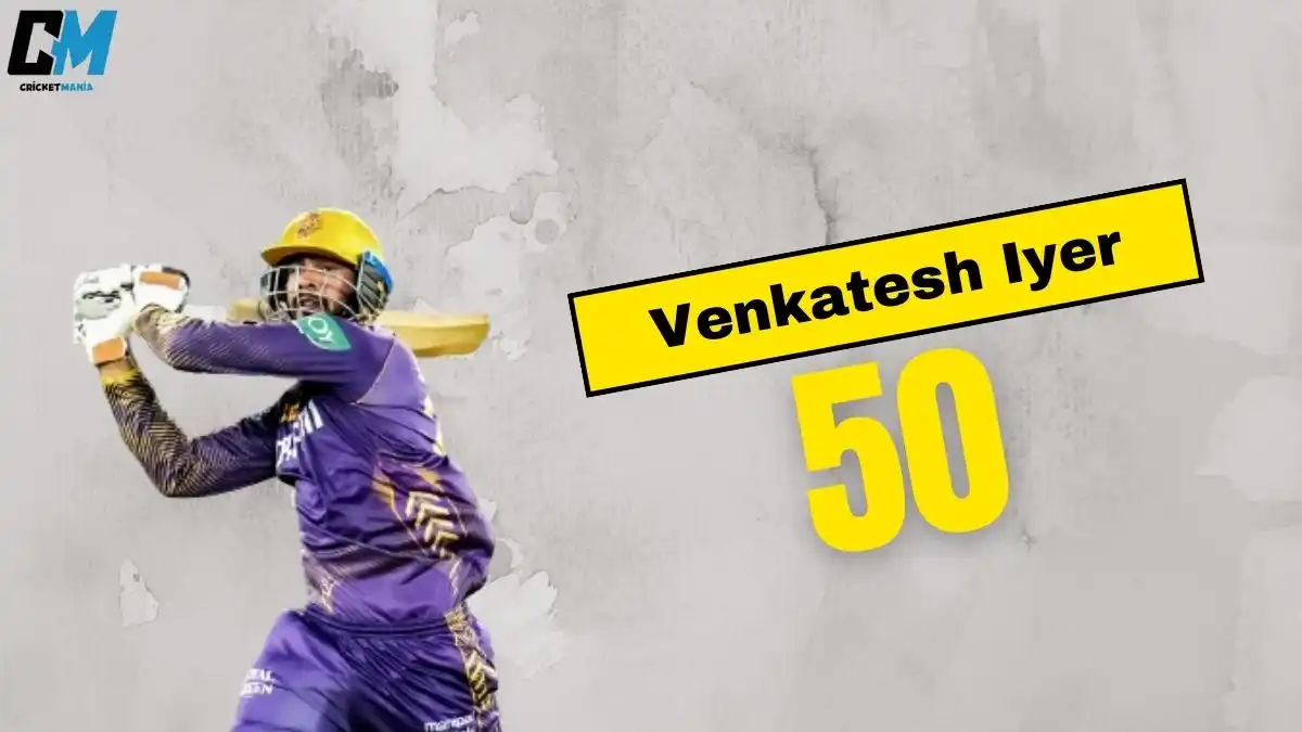 Venkatesh Iyer Power Packed Fifty Lights Up the IPL