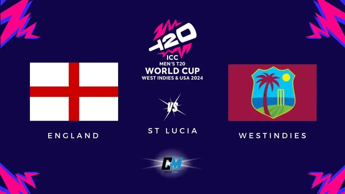 T20 World Cup 2024 Match:42 England vs West Indies Match Preview