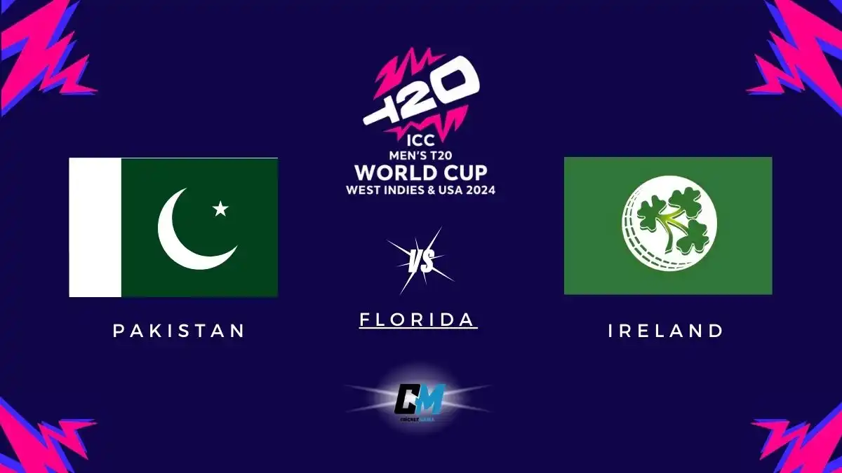 T20 World Cup Match:36 Pakistan vs Ireland Match Preview