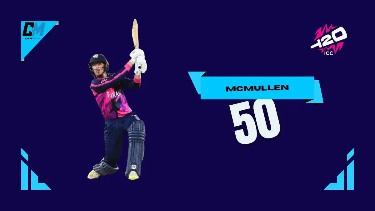 McMullen Smashes 50 off 26 Balls in Thrilling Australia Knock