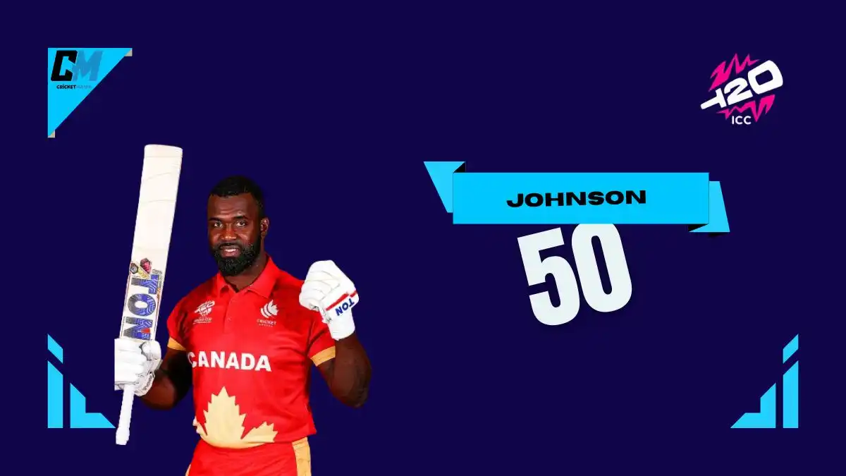 Aaron Johnson Explosive Half-Century Leads to a Thrilling Match