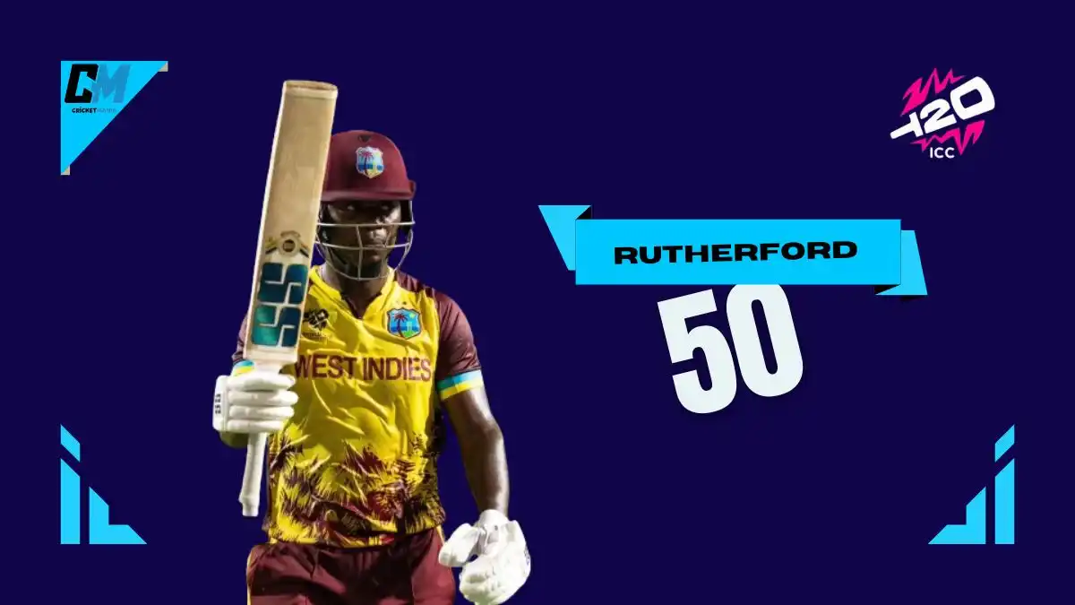 Sherfane Rutherford Blasts Fifty Against New Zealand