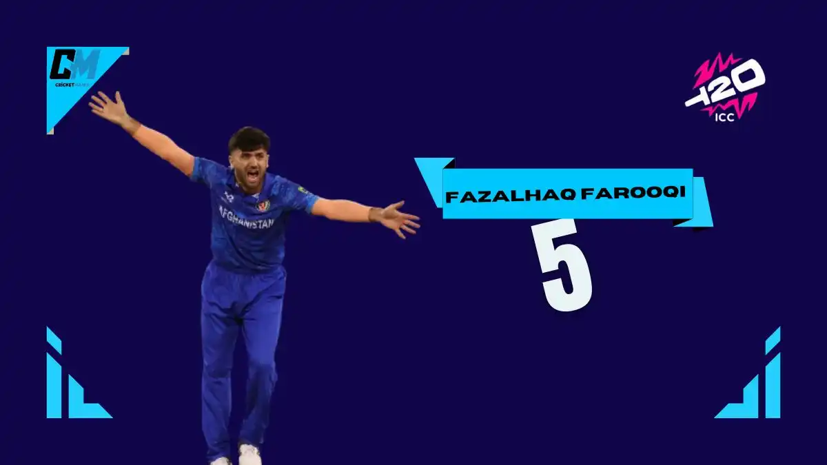 Fazalhaq Farooqi Shines with Five-Wicket Haul in T20 World Cup 2024