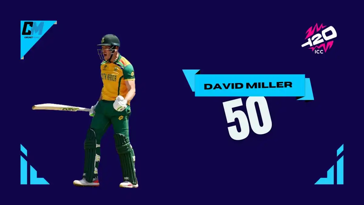 David Miller Superb Fifty A Knock of the Highest Order